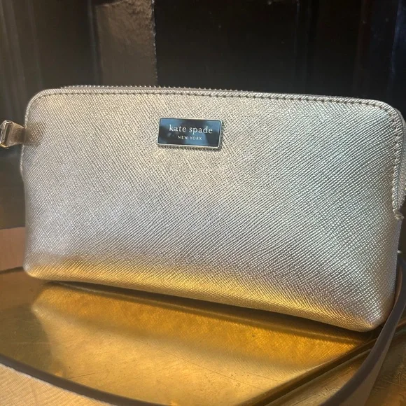 Kate Spade Gold Textured Clutch - Picture 4 of 12